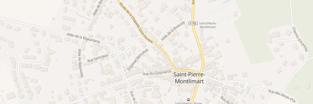 Plan du 19 Rue de la Chapelle à Montrevault-sur-Èvre