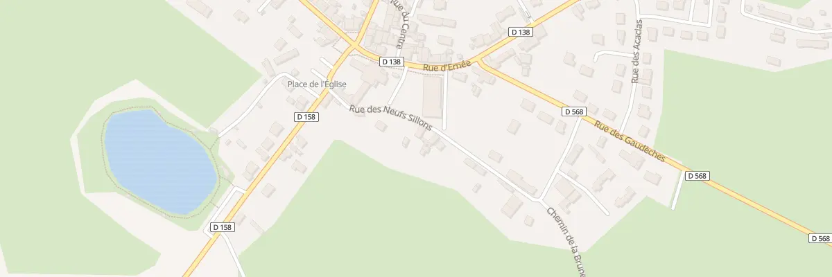 Plan du 8 Rue des Neufs Sillons à Saint-Pierre-des-Landes