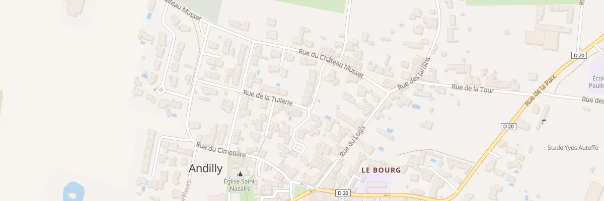 Plan du 10 Rue de la Tuilerie à Andilly