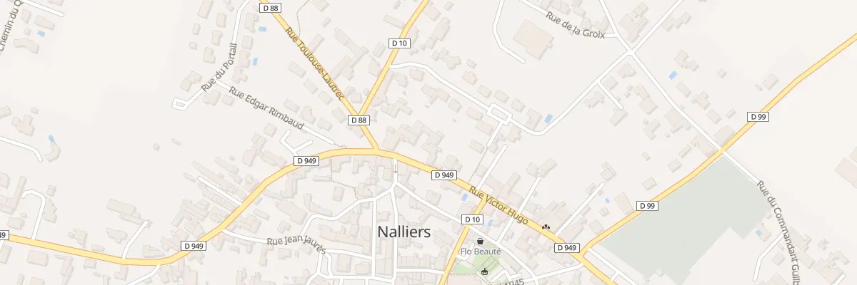 Plan du 61 Rue victor hugo à Nalliers