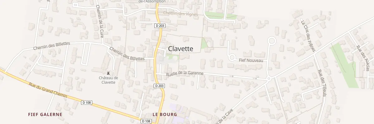 Plan du 5 Rle de la Garenne à Clavette