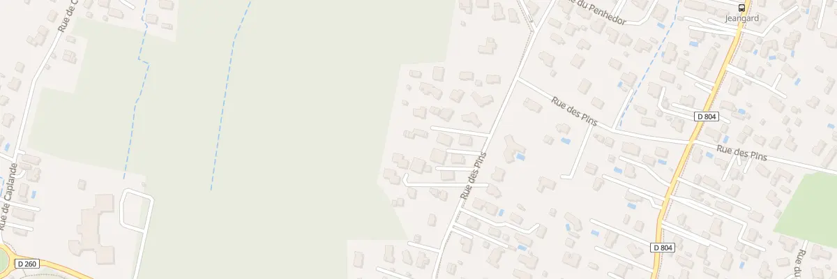 Plan du 26B Rue des Pins au Teich