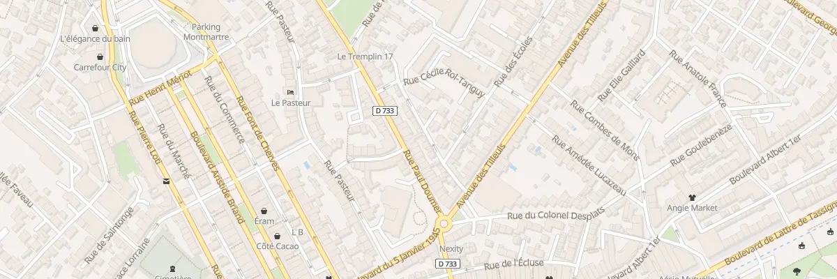 Plan du 37 Rue Paul Doumer à Royan