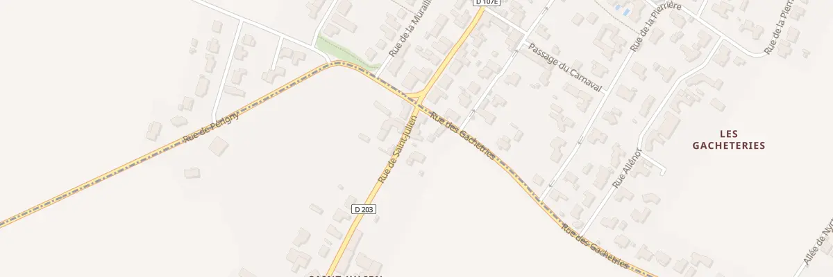 Plan du 5 Rue de St Julien à Montroy