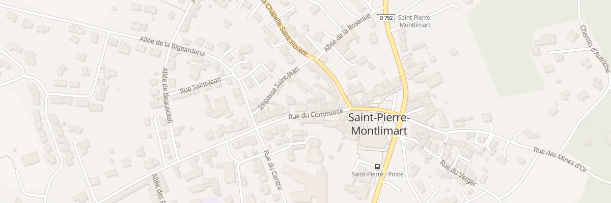 Plan du 12B Rue du Commerce (St Pierre Mon à Montrevault-sur-Èvre