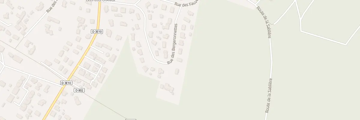 Plan du 23 Rue des Bergeronnettes à Lanton