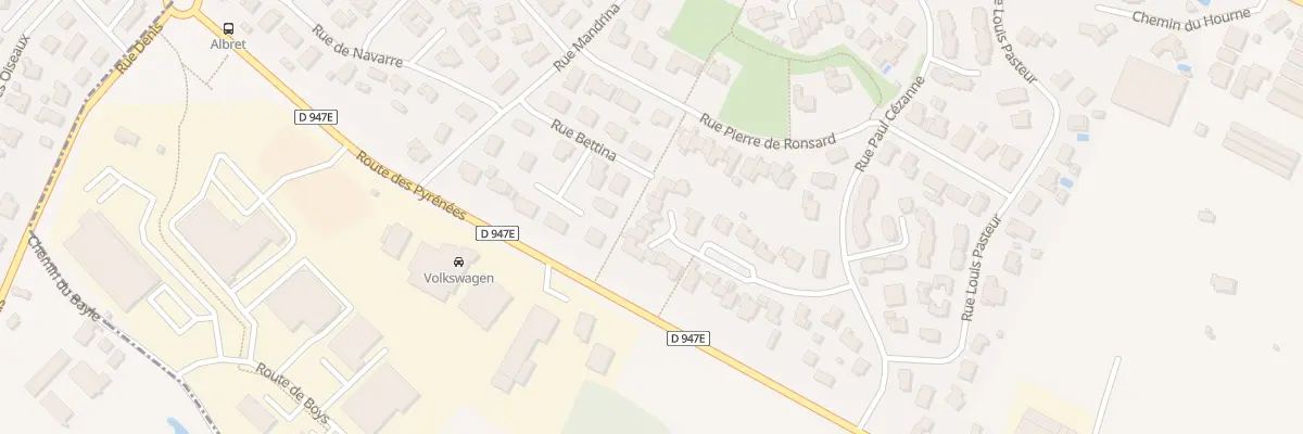 Plan du 18 Rue Georges Brassens à Narrosse