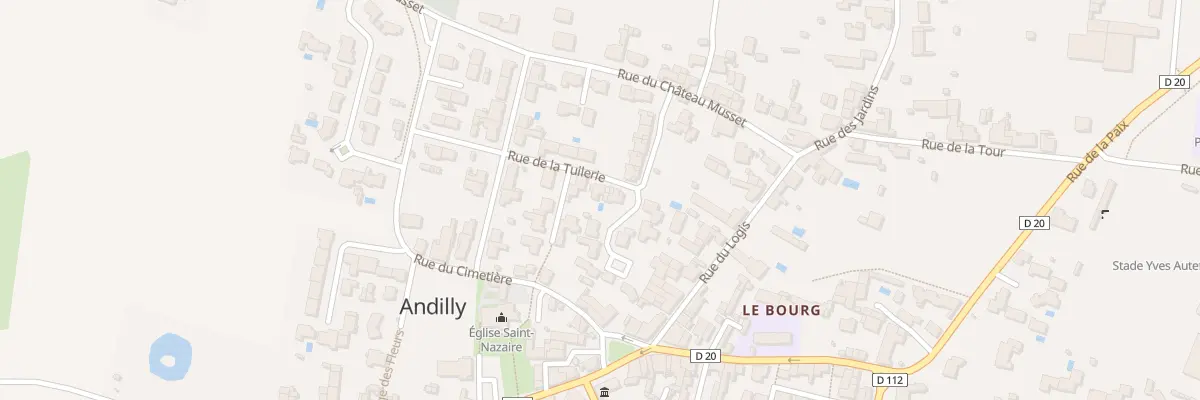 Plan du 23 Rue de la Tuilerie à Andilly