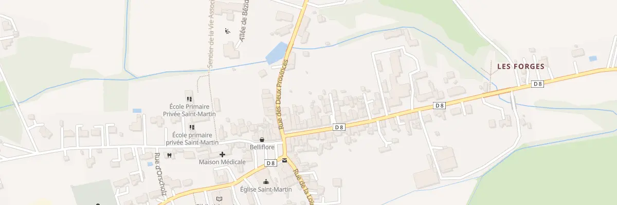 Plan du 39 Rue du Capitaine Étienne à Loireauxence