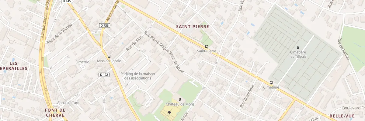 Plan du 37B Rue Pierre Dugua Sieur de Mons à Royan