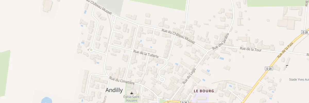 Plan du 12 Rue de la Tuilerie à Andilly