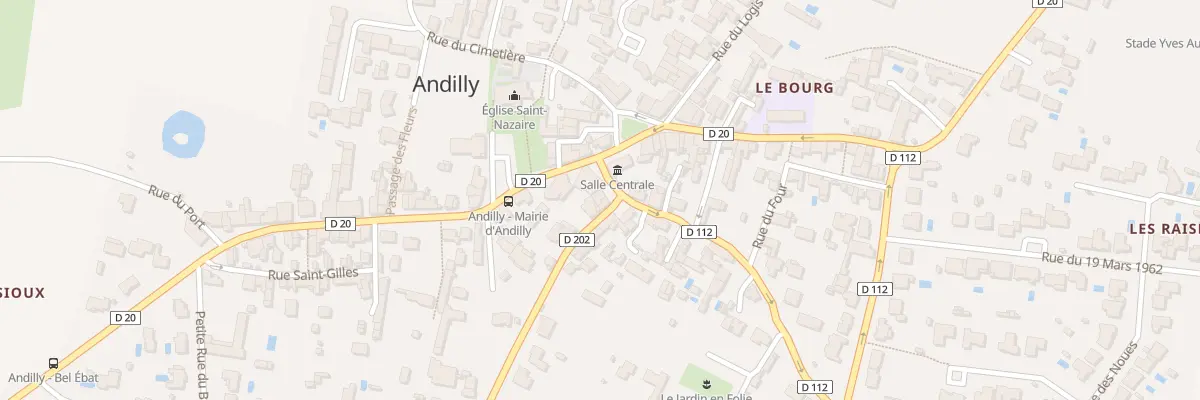 Plan du 6 Rue du Grand Moulin à Andilly