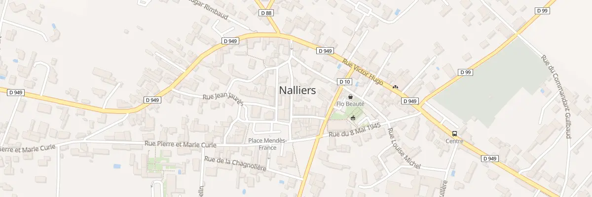 Plan du 13 Rue de l’île bouée à Nalliers