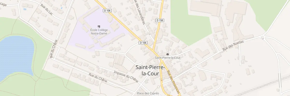 Plan du 11 Rue de Normandie à Saint-Pierre-la-Cour