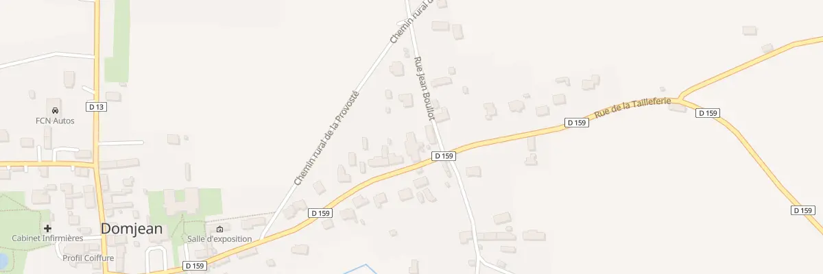 Plan du 3A Rue de la Tailleferie à Domjean