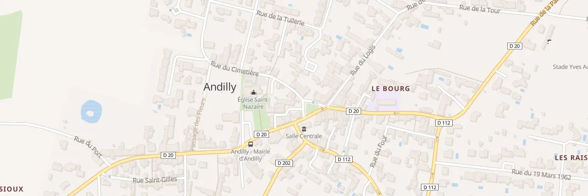 Plan du 1B Quereu Saint Eloi à Andilly