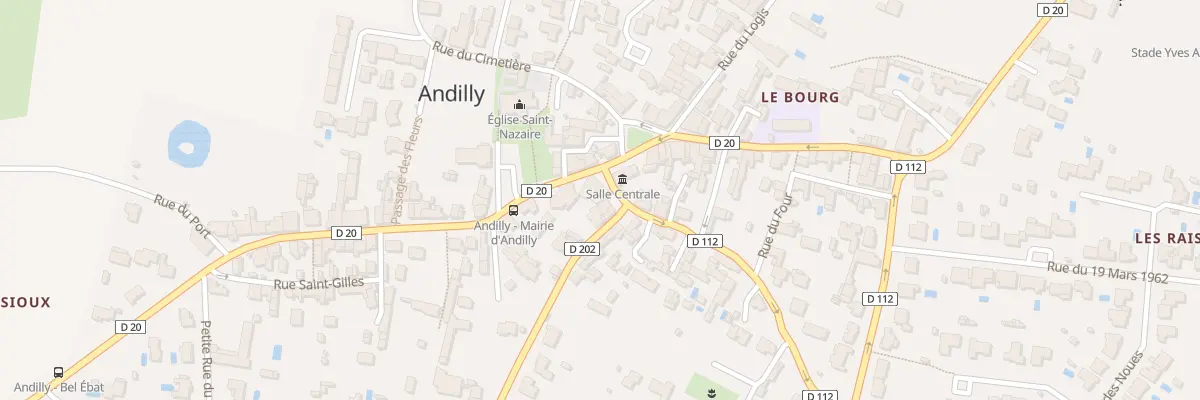 Plan du 4 Rue du Grand Moulin à Andilly