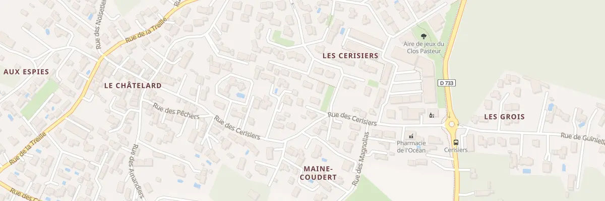 Plan du 2 Rue des Griottes à Royan