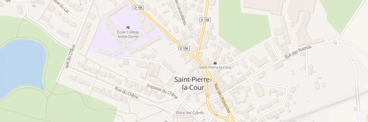 Plan du 9 Rue de Normandie à Saint-Pierre-la-Cour