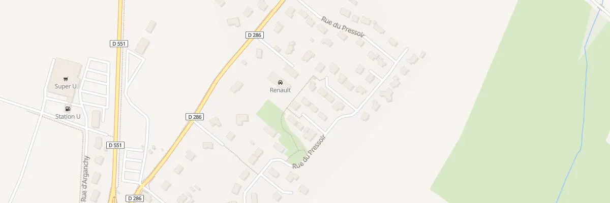 Plan du 46 Rue du Pressoir à Condé-sur-Vire