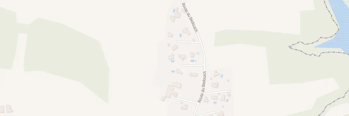 Plan du 1040 Rte du Bedouich à Gaas