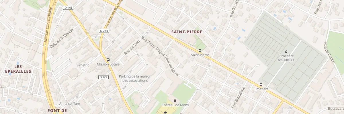 Plan du 43 Rue Pierre Dugua Sieur de Mons à Royan