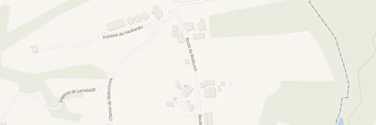 Plan du 478 Rte du Bedouich à Gaas