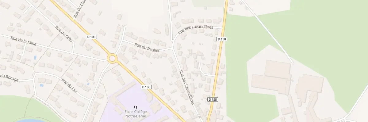 Plan du 20 Rue des Lavandières à Saint-Pierre-la-Cour