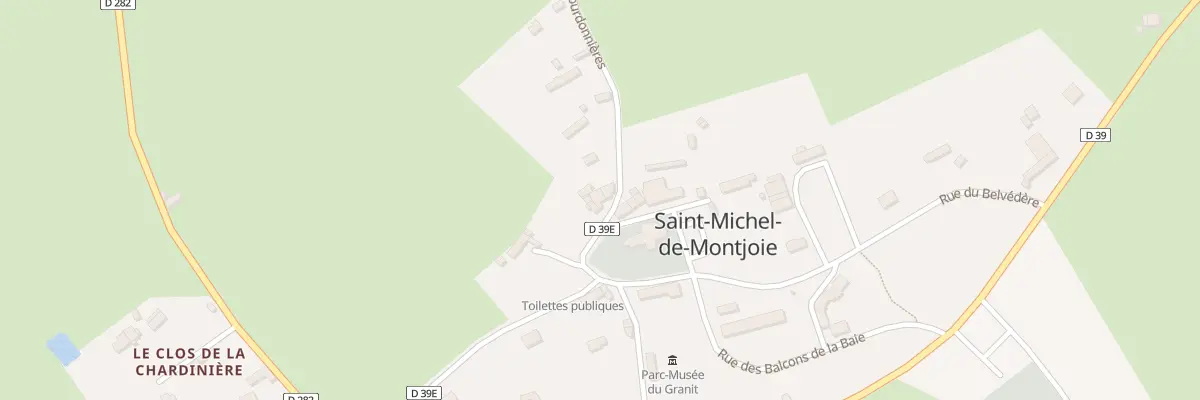 Plan du 5031 Le Haut du Bourg à Saint-Michel-de-Montjoie