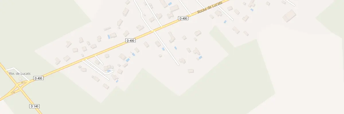 Plan du 434 Rte de Lucats à Parentis-en-Born