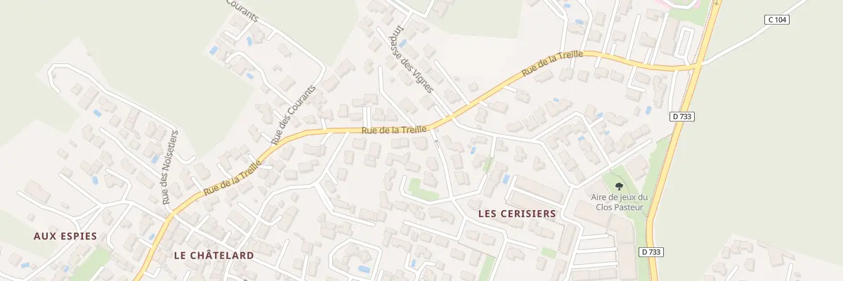 Plan du 51 Rue de la Treille à Royan