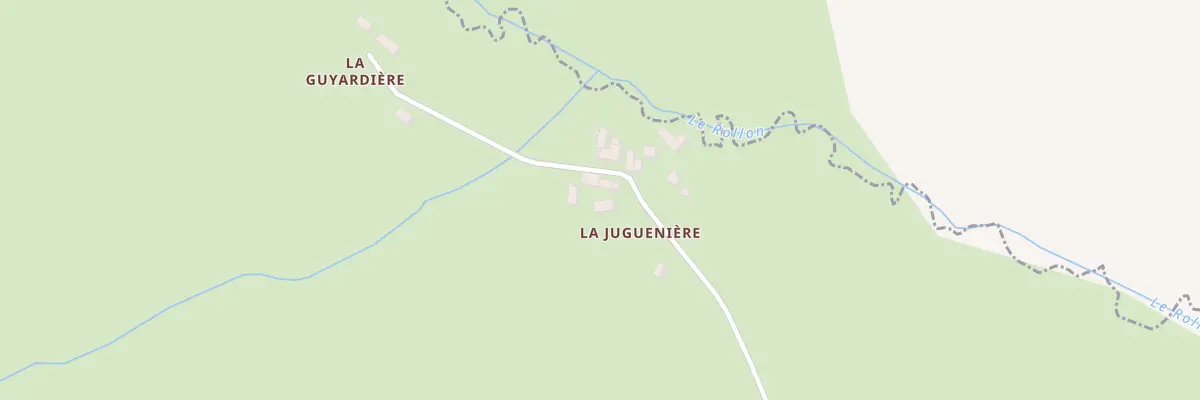 Plan du 5065 La Jugueniere à La Pellerine