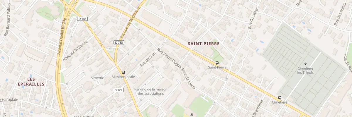 Plan du 47B Rue Pierre Dugua Sieur de Mons à Royan