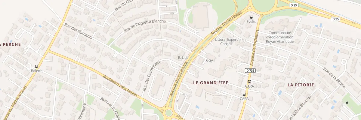 Plan du 26 Rue des Cormorans à Royan