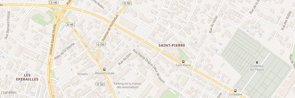Plan du 76 Bd Georges Clemenceau à Royan
