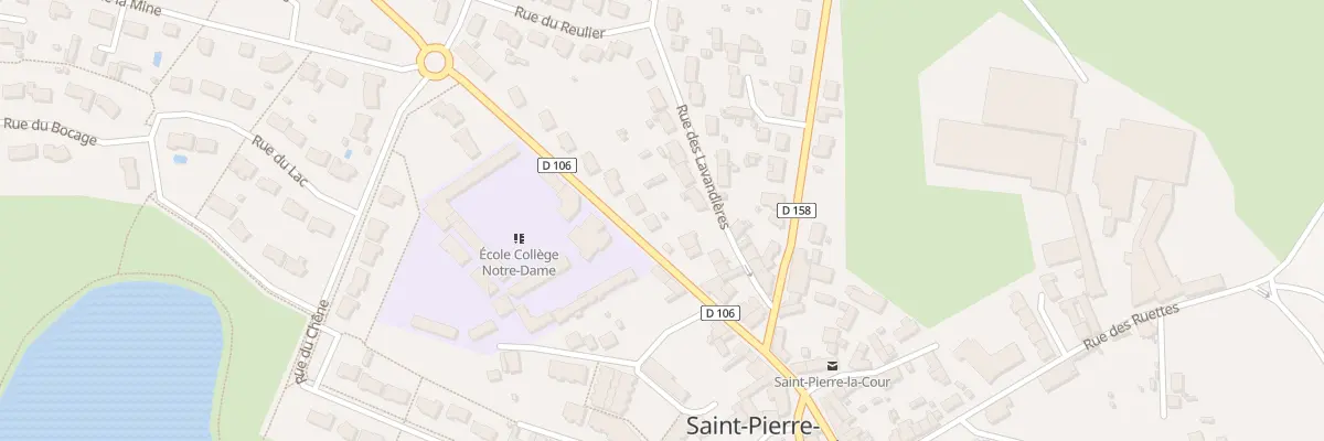 Plan du 18 Rue de Normandie à Saint-Pierre-la-Cour
