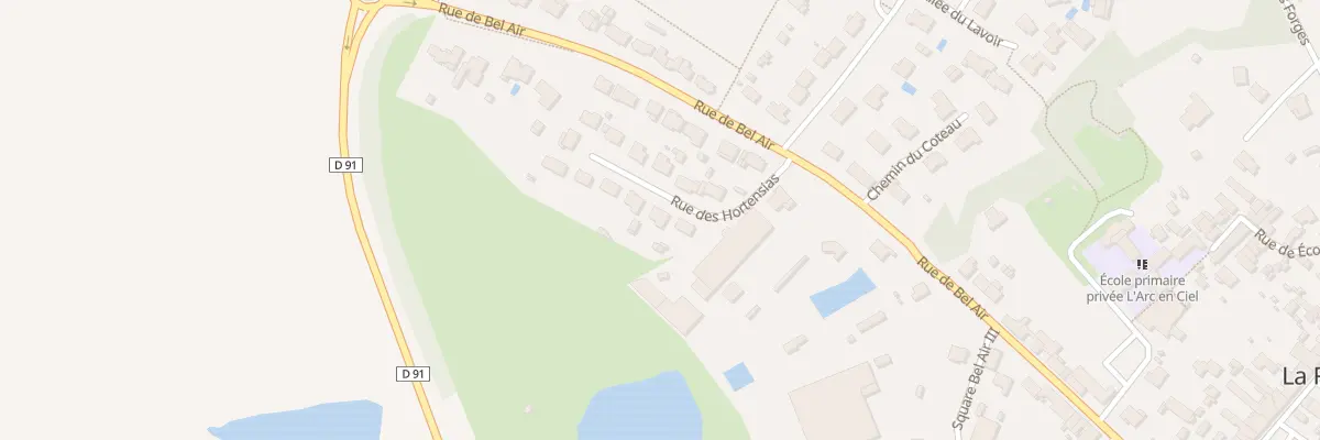 Plan du 5 Rue des Hortensias à La Romagne