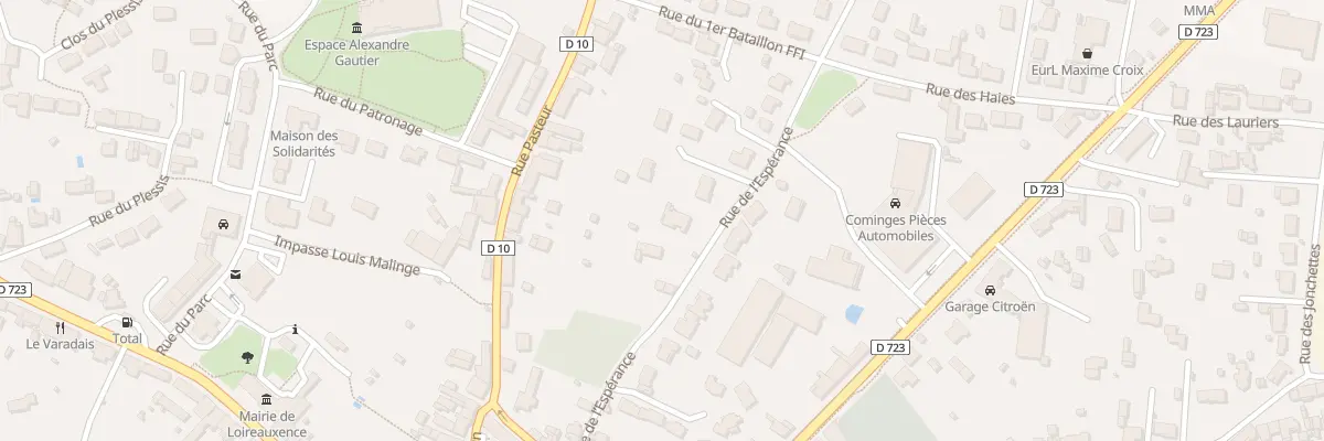 Plan du 205 Rue de l’Espérance à Loireauxence