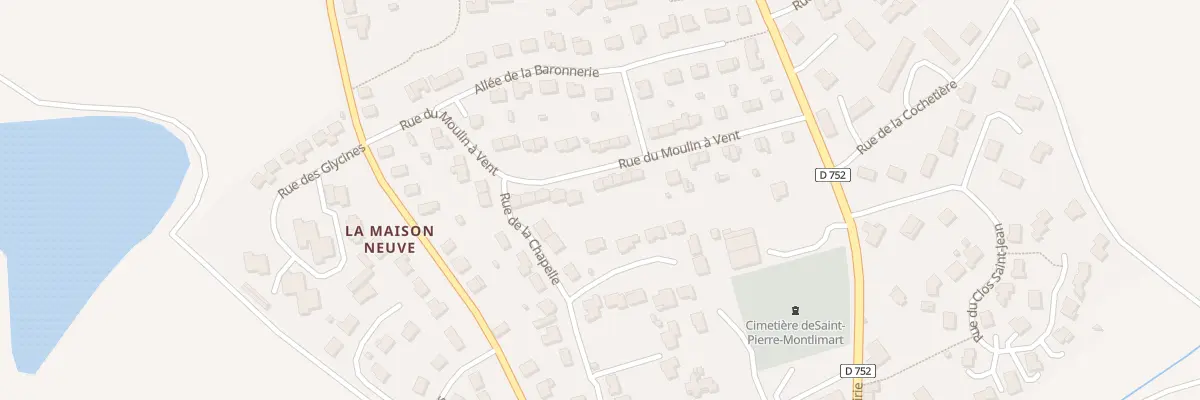 Plan du 34 Rue du Moulin A Vent (Montlima à Montrevault-sur-Èvre
