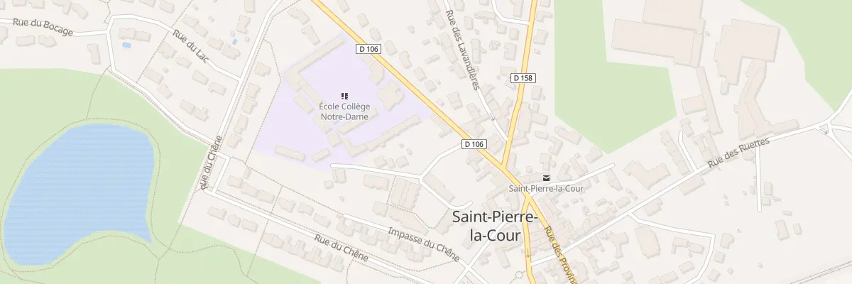 Plan du 17 Rue de Normandie à Saint-Pierre-la-Cour