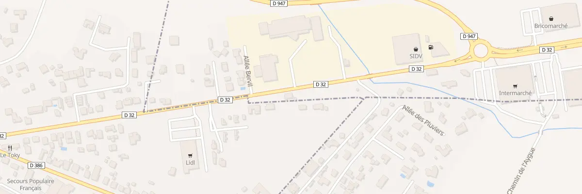 Plan du 260 Rte de Montfort à Yzosse