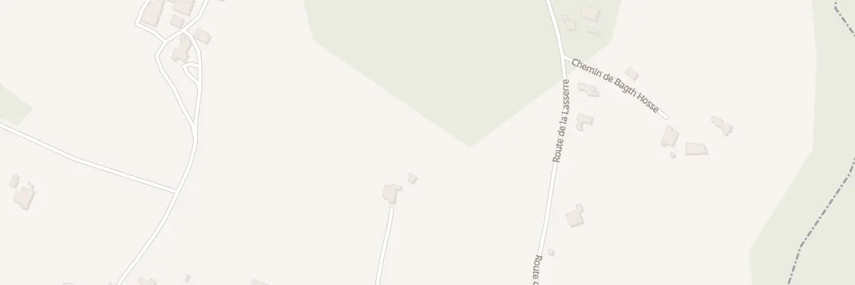 Plan du 1383 Rte de la Gare à Bénesse-lès-Dax