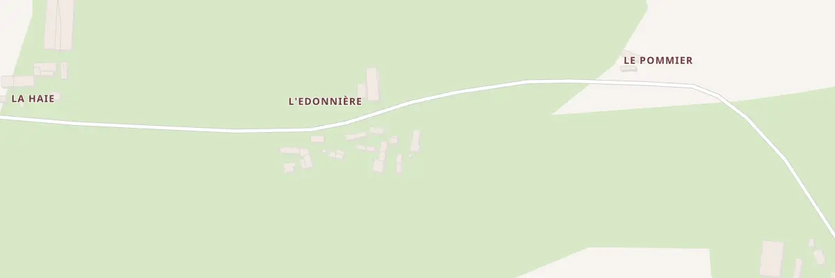 Plan du 6 L’Edonnière à Bourgon