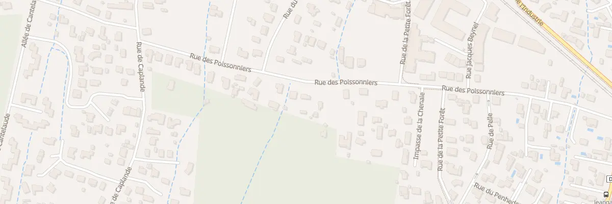 Plan du 29 Rue des Poissonniers au Teich