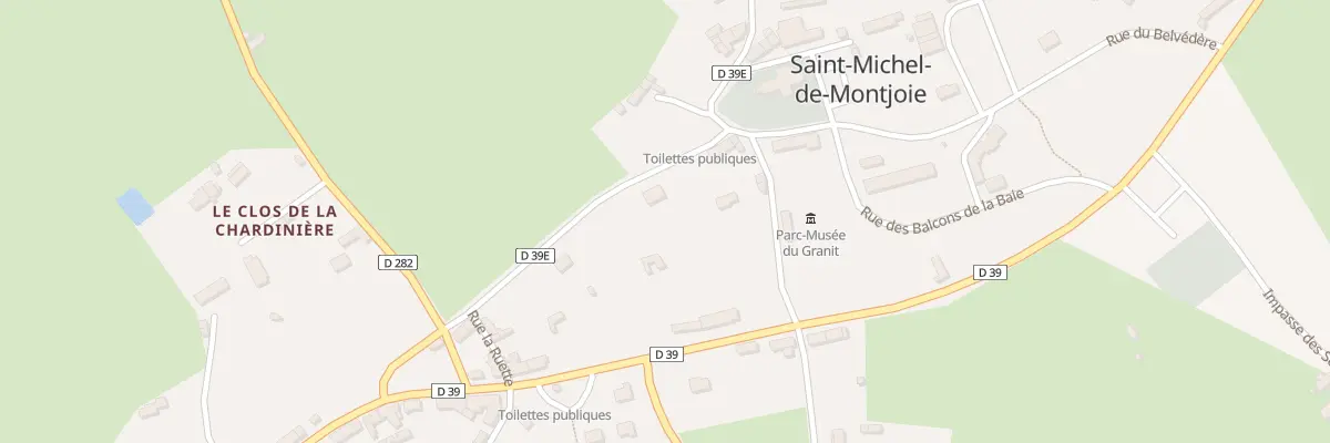 Plan du 5024 Le Haut du Bourg à Saint-Michel-de-Montjoie