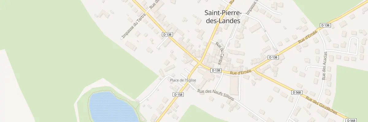 Plan du 4 Pl de l’Église à Saint-Pierre-des-Landes