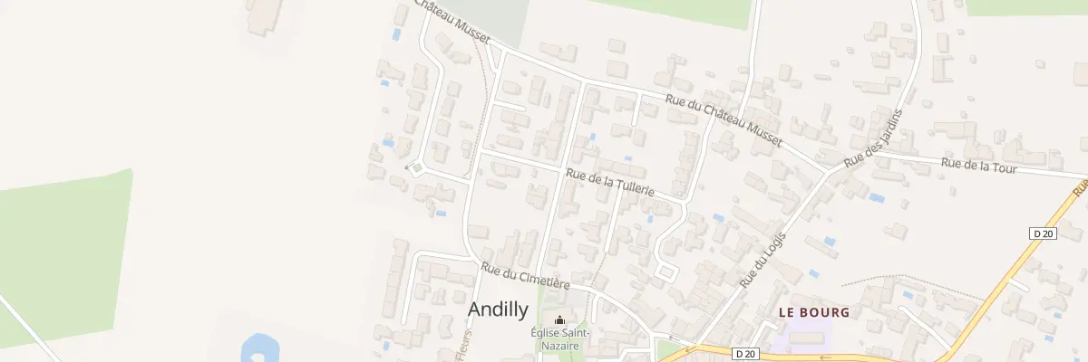 Plan du 7 Rue de la Cité à Andilly