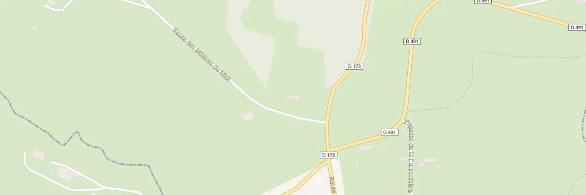 Plan du 5017 Les Millieres du Midi à Lingeard