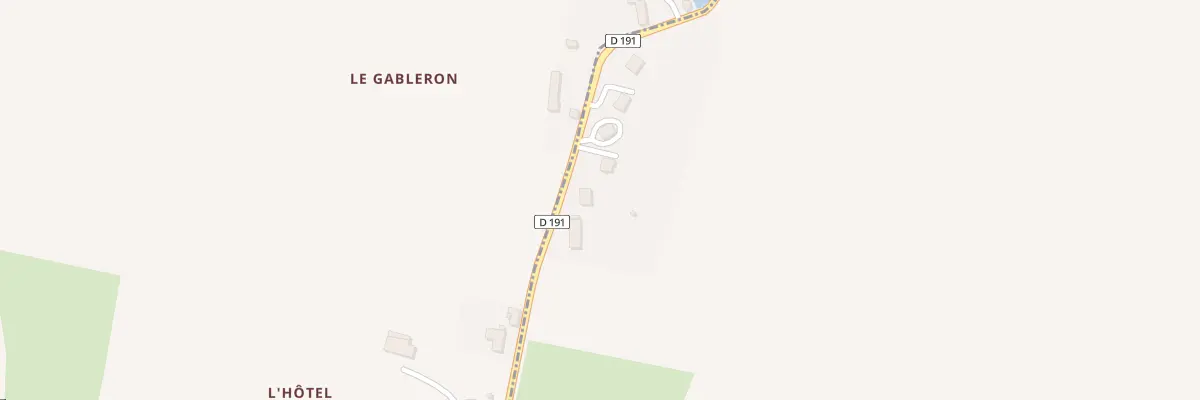 Plan du 11 Rte du Gableron à Couvains