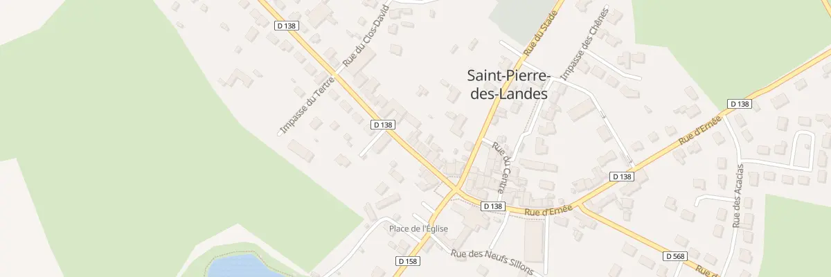 Plan du 18 Rue de la Libération à Saint-Pierre-des-Landes